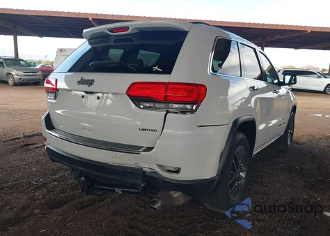 2017 Jeep Grand Cherokee Limited 4X2 z USA, uszkodzony, nr VIN 1C4RJEBG0HC736250